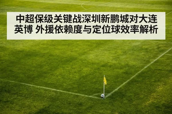 中超保级关键战深圳新鹏城对大连英博 外援依赖度与定位球效率解析
